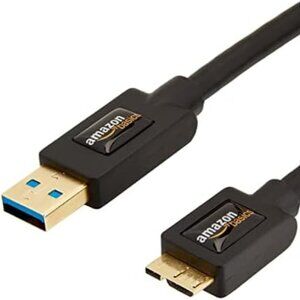 LOT OF 25 Amazon Basics USB‎ 3.0 Charger Cable - A-Male to Micro-B